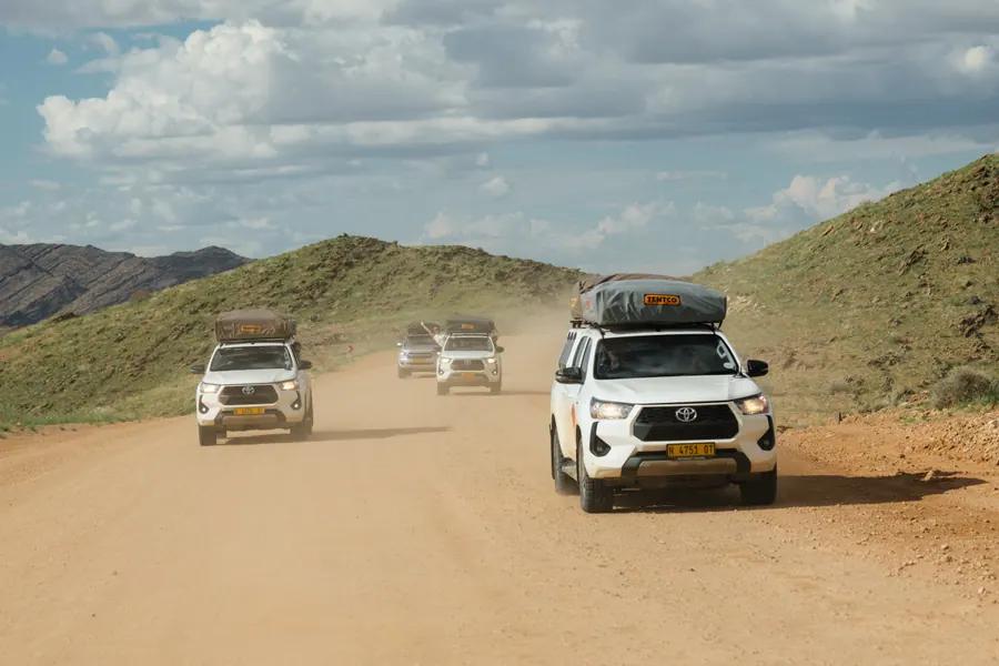 Namvic fleet — KBV 7884 - Namvic Safaris 4x4 vehicle from Namibia operations.