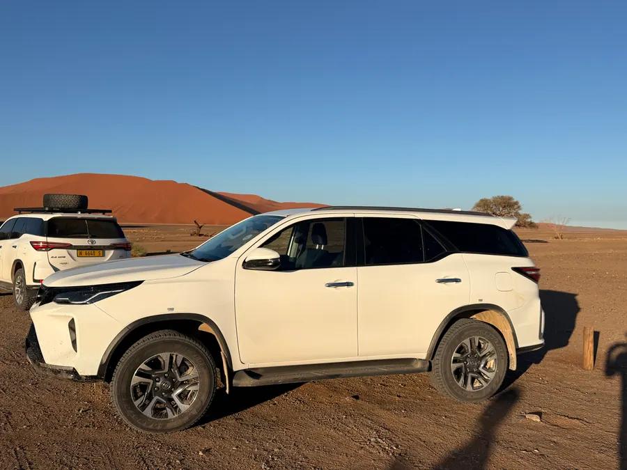 Toyota Fortuner - Namvic Safaris Toyota Fortuner rental vehicle.