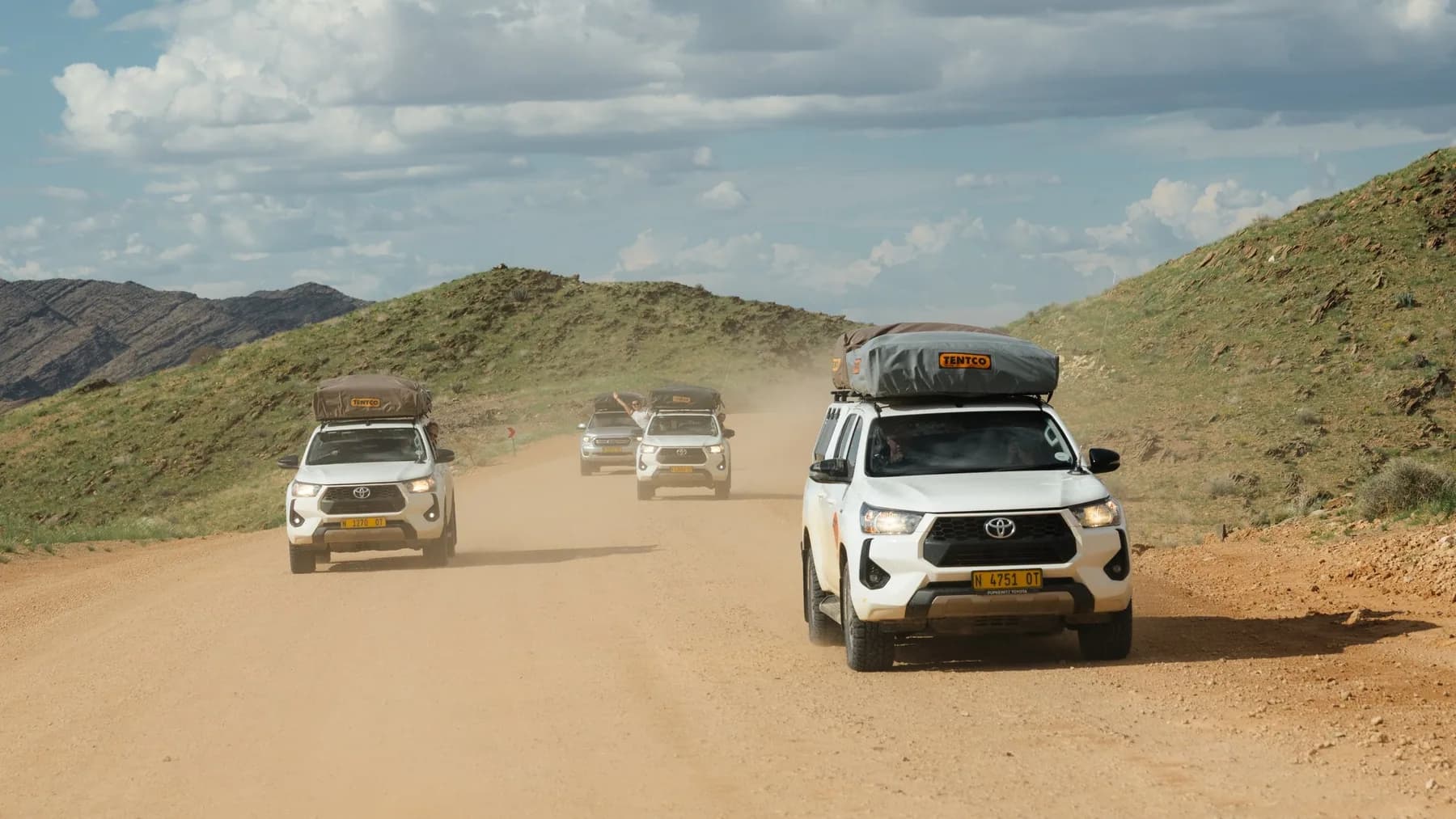Namvic route scenery around Windhoek